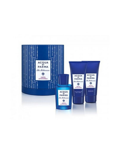Acqua Di Parma Blu Mediterraneo Mirto Di Panarea Eau De Toilette Spray 75ml Set 3 Pieces 2018