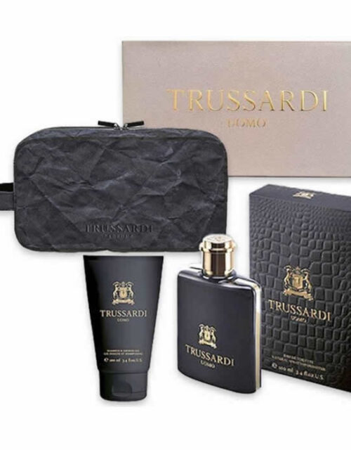 Trussardi Uomo Eau De Toilette Spray 100ml Set 3 Pieces