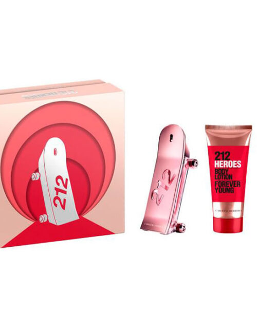 Carolina Herrera 212 Heroes Eau De Perfume Spray 80ml Christmas Set