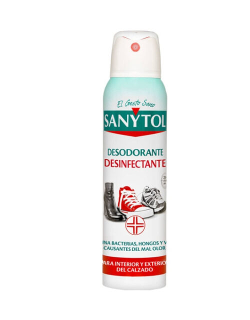 Sanytol Footwear Disinfectant Deodorant Spray 150ml