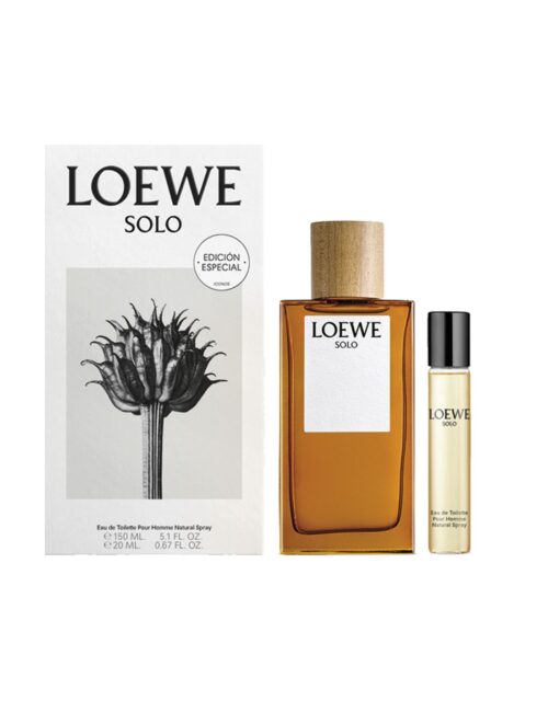 Set Solo Loewe Edt 150ml Mini 20ml