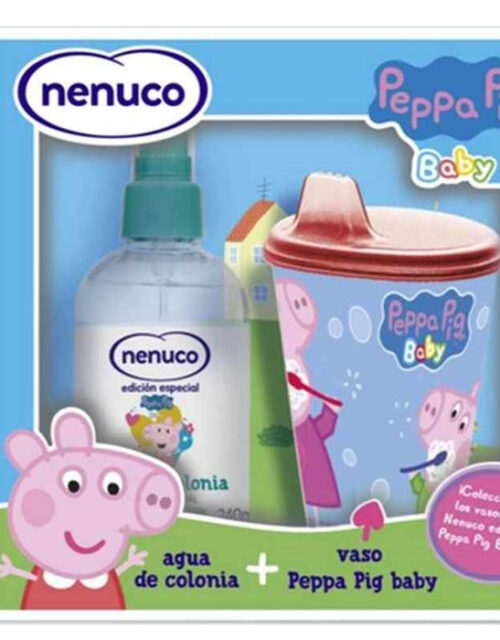 Nenuco Peppa Pig Eau De Cologne Spray 240ml Set 2 Pieces