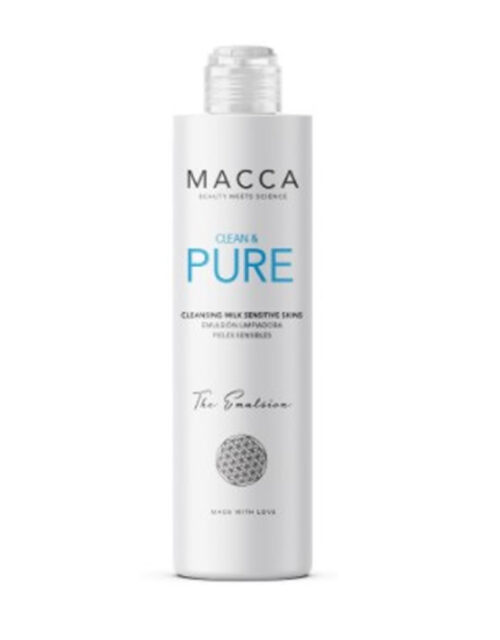 Macca Clean & Pure Cleansing Milk Sensitive Skins 200ml