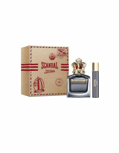 Jean Paul Gaultier Scandal Pour Homme Eau De Toilette Spray 100ml Set 2 Pieces