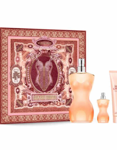 Jean Paul Gaultier Classique Eau De Toilette Spray 100ml Set 3 Pieces