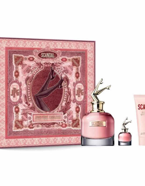 Jean Paul Gaultier Scandal Eau De Perfume Spray 80ml Set 3 Pieces