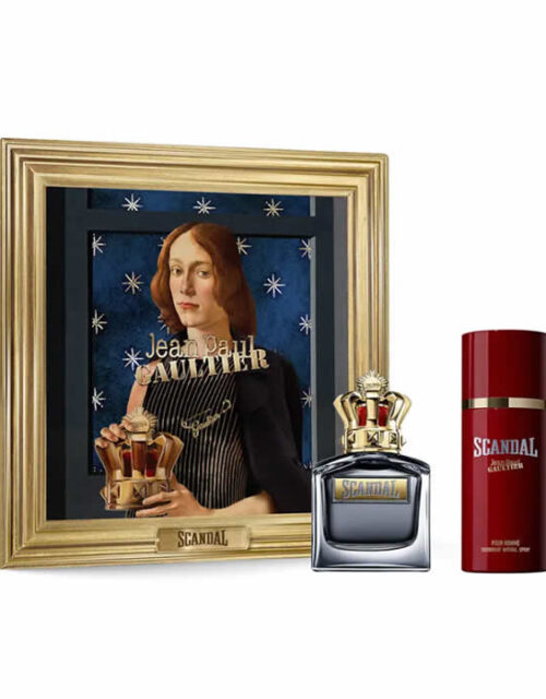 Jean Paul Gaultier Scandal Pour Homme Eau De Toilette Spray 100ml Set 3 Pieces