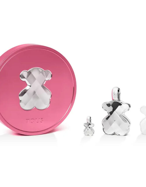 Tous Loveme The Silver Eau De Perfume Spray 90ml Set 3 Pieces