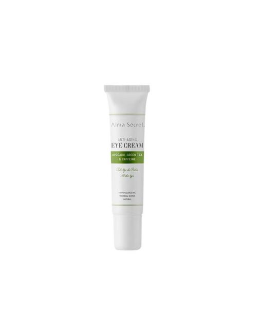 Alma Secret Eye Cream Antiedad Con Aguacate, Té Verde y Cafeína 10ml