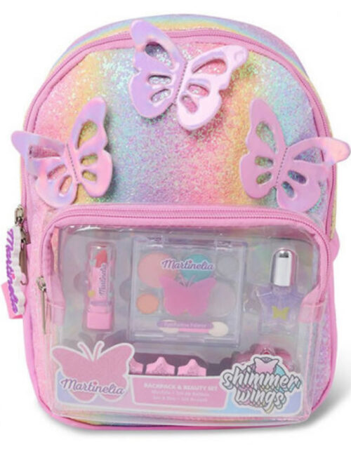 Martinelia Shimmer Wings Bagpack And Beauty Set