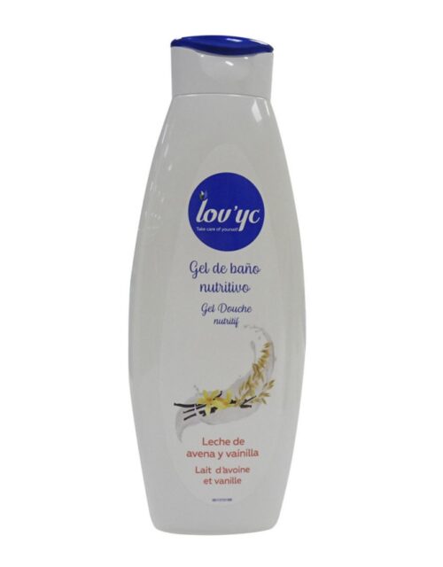 Gel Lovyc Nutritivo 750ml Leche Avena y Vainilla