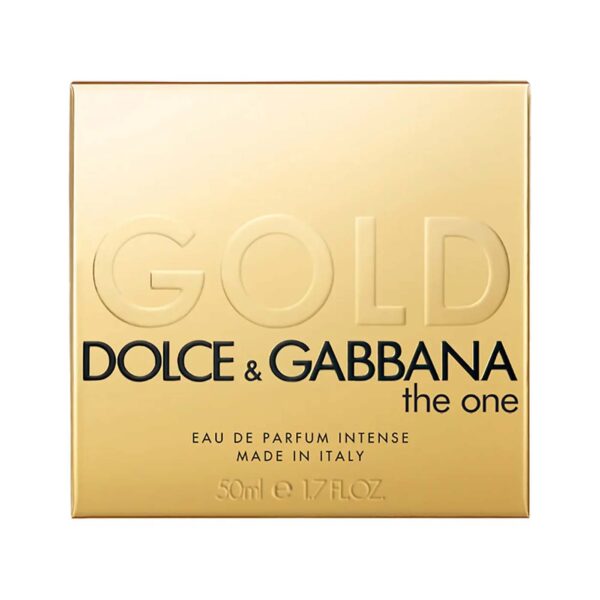 Dolce and Gabbana The One For Men Gold Intense Edp Spray 50ml - Image 2