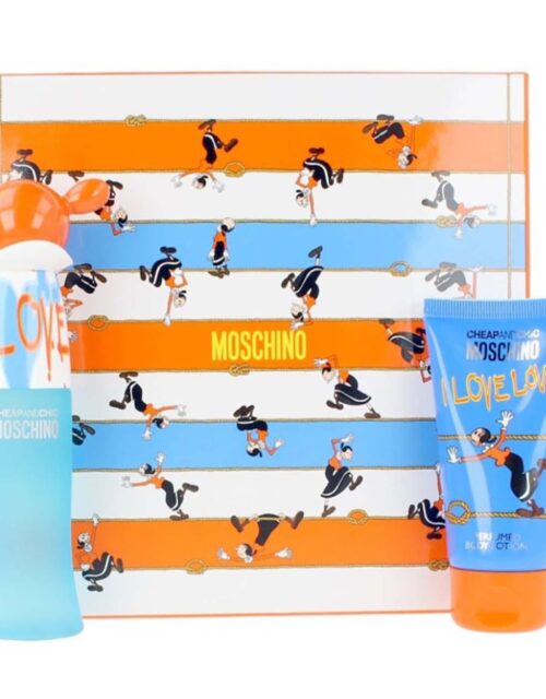Moschino Cheap and Chic I Love Love Case 2 Pcs