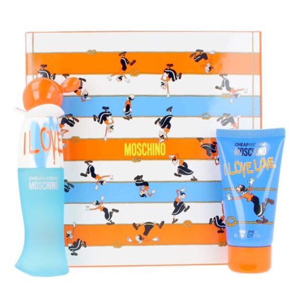 Moschino Cheap and Chic I Love Love Case 2 Pcs