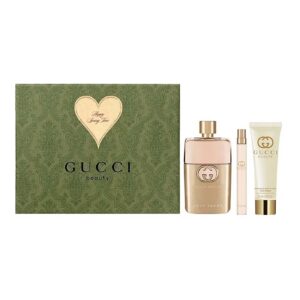 Set Gucci Guilty Edp 90ml Mini 10ml Body 50ml