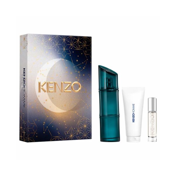 Set Kenzo Homme Edt 110ml 2 Gel 75ml Mini 10ml